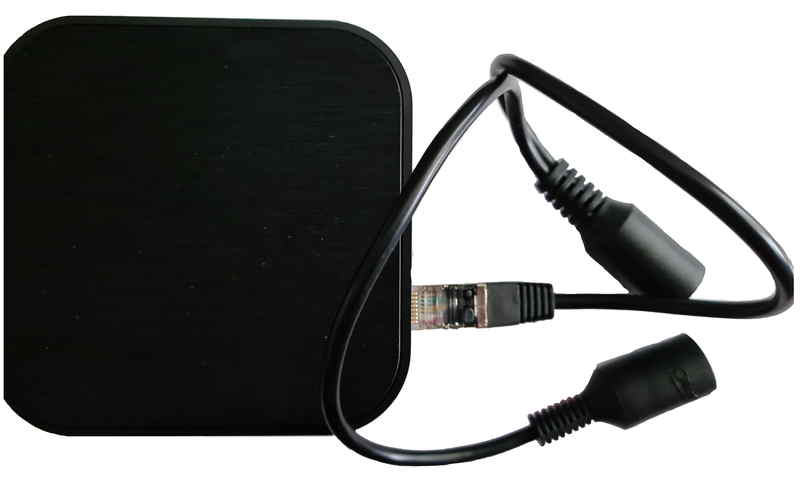 Hall Audio Streamer - Aansluiting Powerlink kabel.